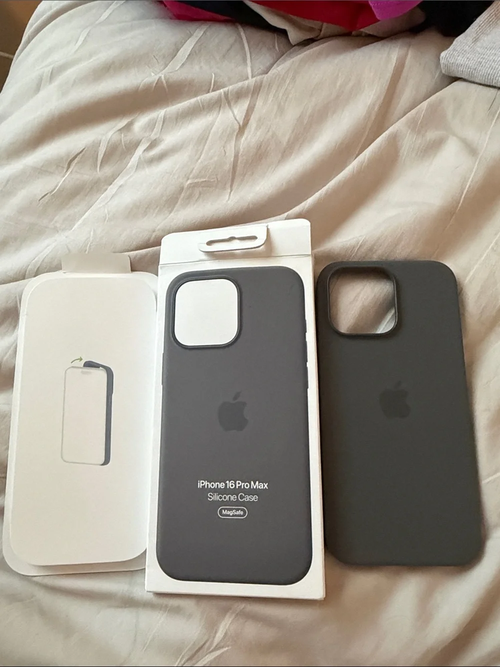 Apple iPhone 16 Pro Max Silicone Case - Charcoal Gray